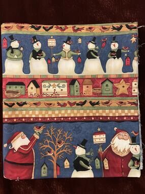 VTG Wintertime Friends by Teresa Kogut SSI Christmas Fabric (2.25 Yd x 45”)